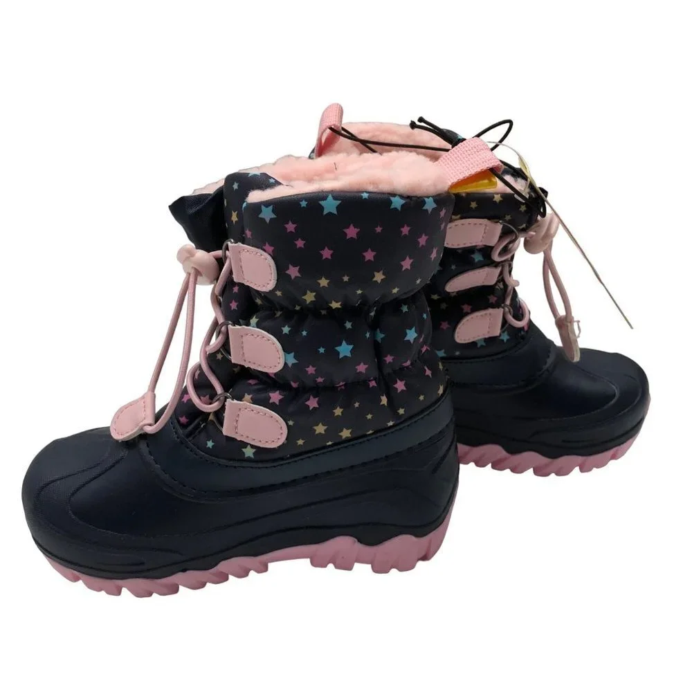 MEMBERS MARK  GIRLS  WINTER FAUX FUR LINED BOOTS 11/12 NEW‎ WITHOUT BOX
